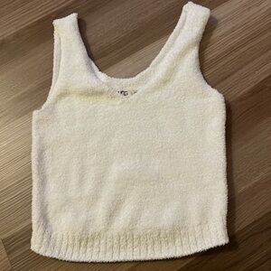 Ugg comfy fluffy white shirt!
